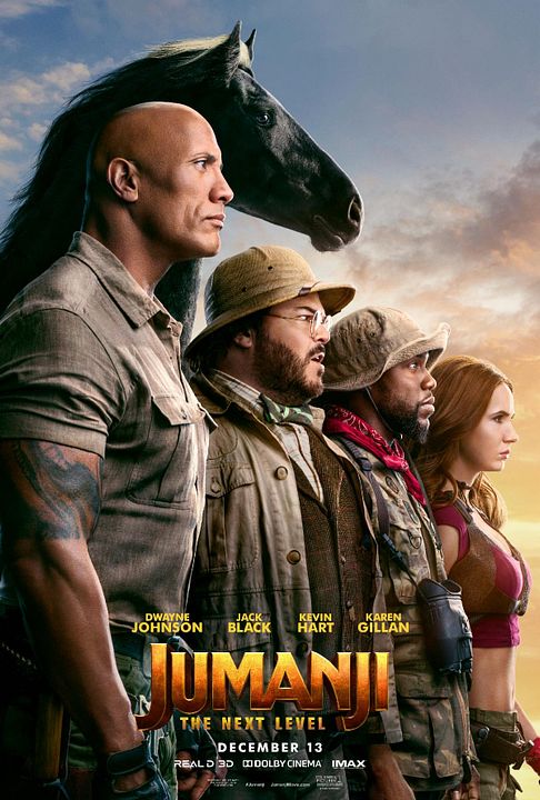 Jumanji: next level : Affiche