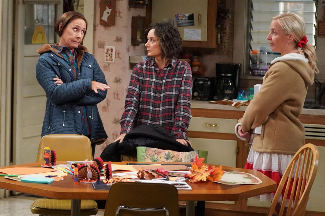 The Conners : Photo Lecy Goranson, Laurie Metcalf, Sara Gilbert