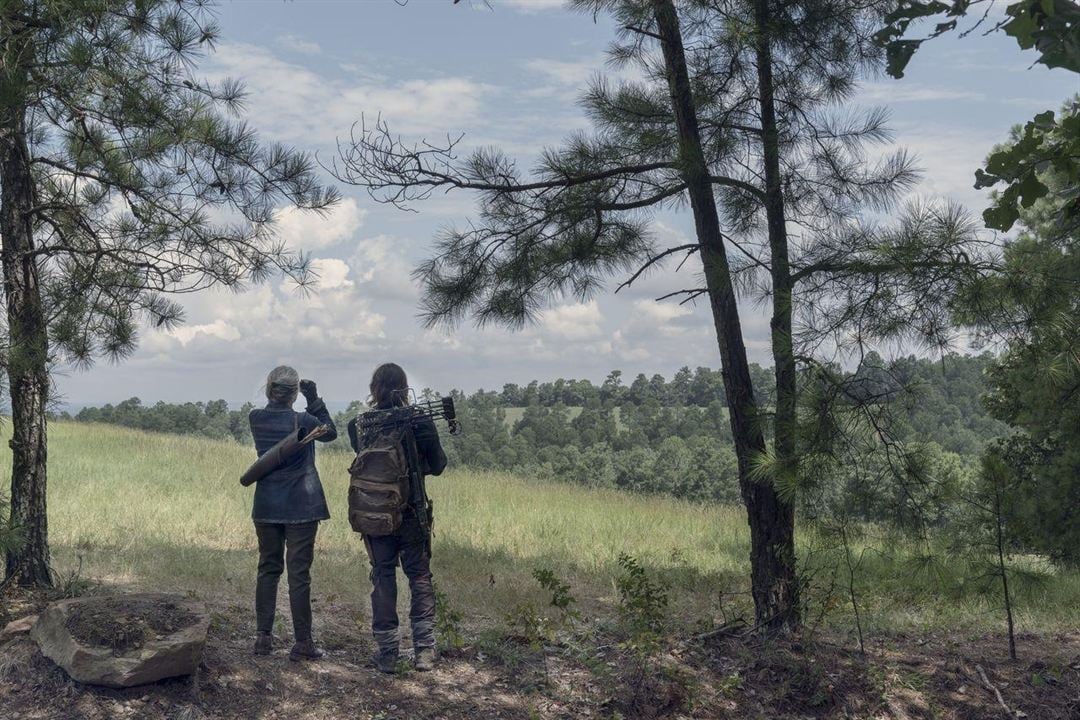 The Walking Dead : Photo Norman Reedus, Melissa McBride