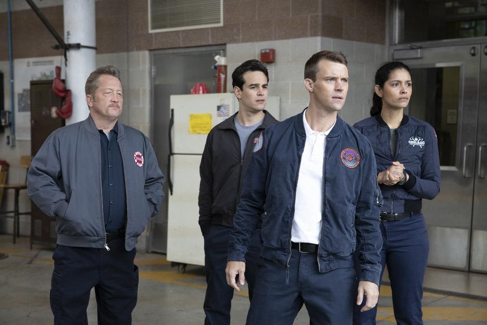 Chicago Fire : Photo Christian Stolte, Jesse Spencer, Alberto Rosende, Miranda Rae Mayo
