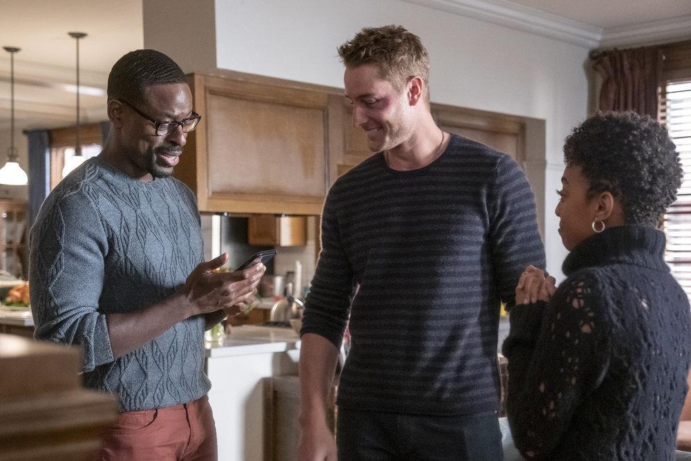 This is Us : Photo Justin Hartley, Sterling K. Brown, Eris Baker