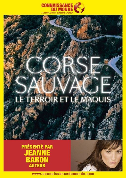 CORSE SAUVAGE, Les falaises et le maquis : Affiche