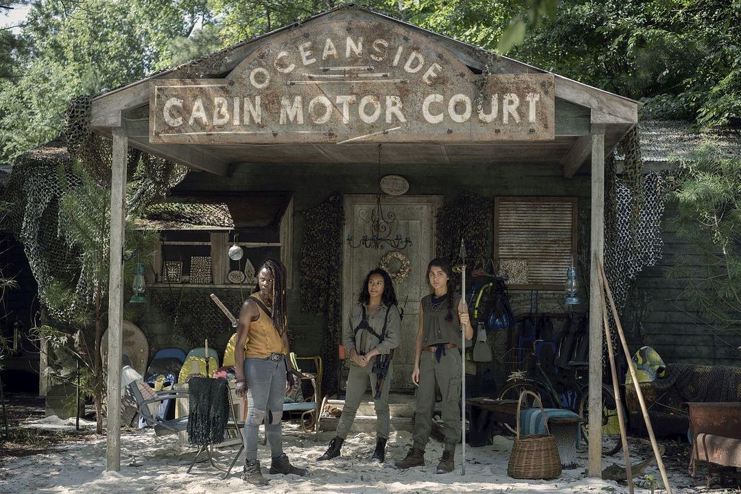 The Walking Dead : Photo Sydney Park, Danai Gurira, Avianna Mynhier