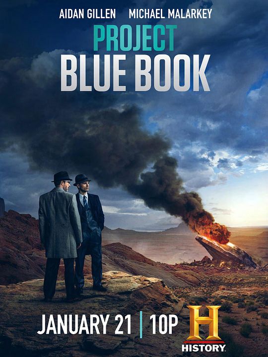 Projet Blue Book : Affiche