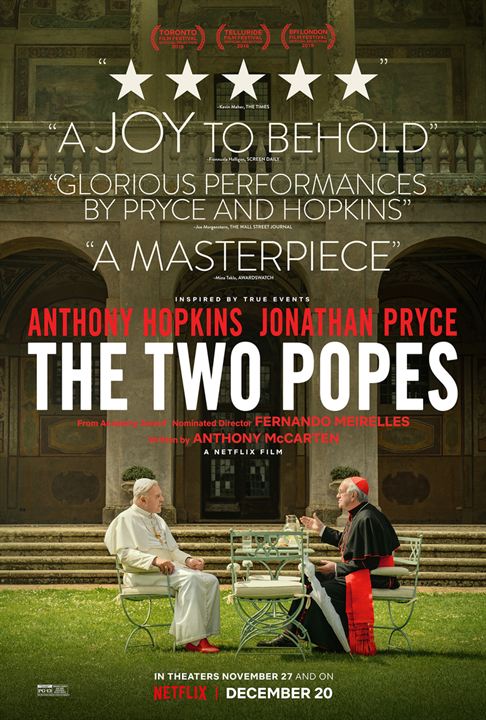 Les deux Papes : Affiche