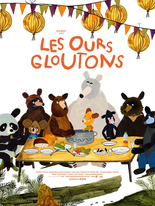 Les Ours gloutons : Affiche