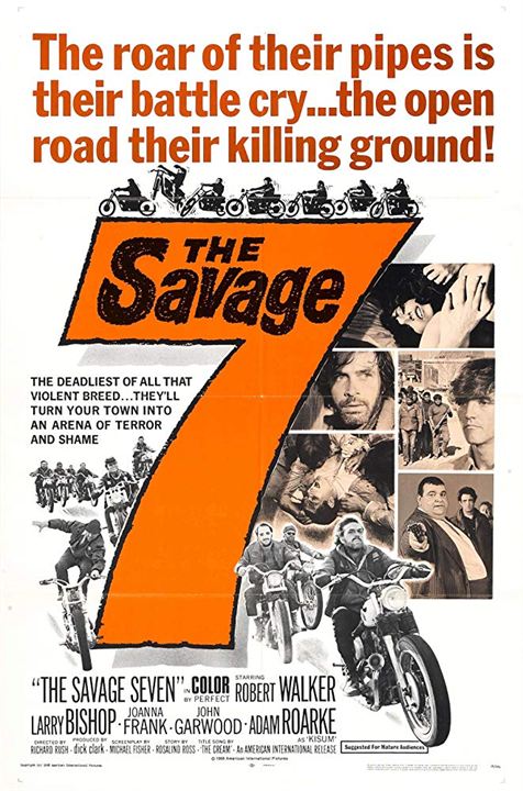 The Savage Seven : Affiche