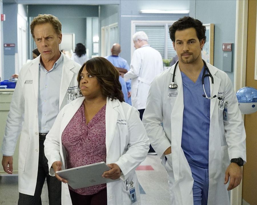 Grey's Anatomy : Photo Chandra Wilson, Giacomo Gianniotti, Greg Germann