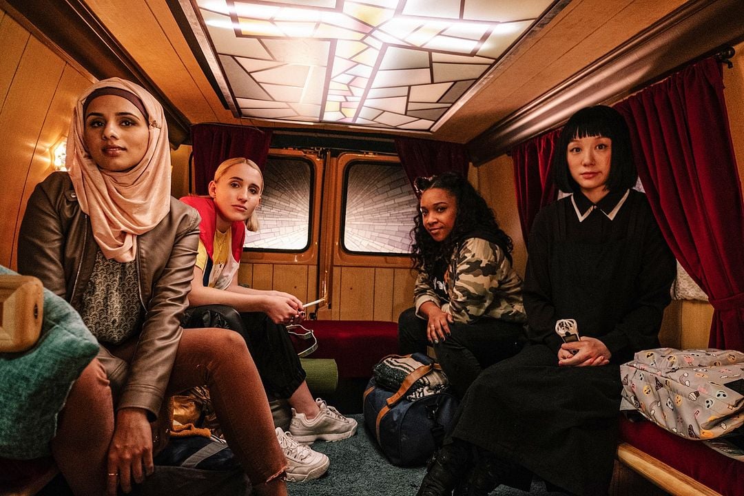 Jay and Silent Bob Reboot : Photo Harley Quinn Smith, Treshelle Edmond, Aparna Brielle, Alice Wen