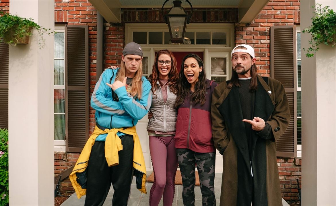 Jay and Silent Bob Reboot : Photo Shannon Elizabeth, Kevin Smith