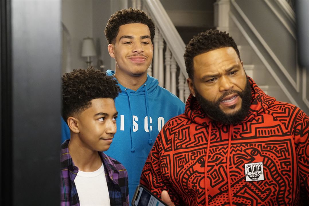 Black-ish : Photo Miles Brown, Anthony Anderson, Marcus Scribner
