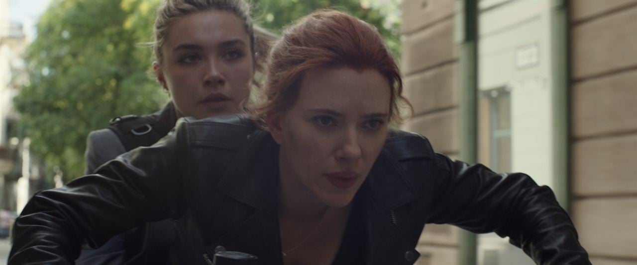 Black Widow : Photo Florence Pugh, Scarlett Johansson