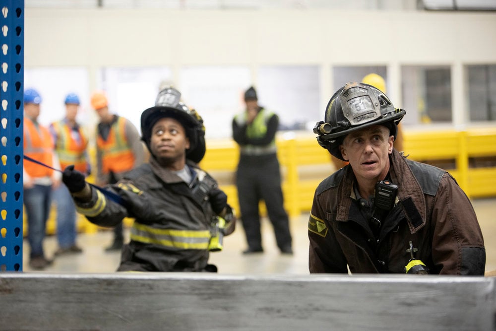 Chicago Fire : Photo Daniel Kyri, David Eigenberg