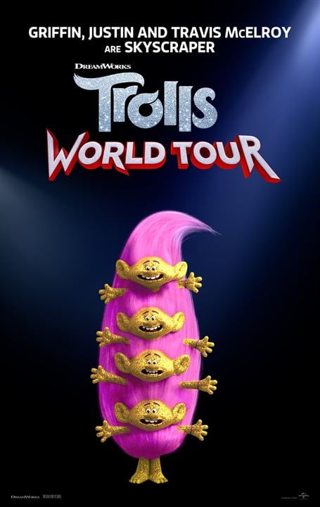 Les Trolls 2 - Tournée mondiale : Affiche