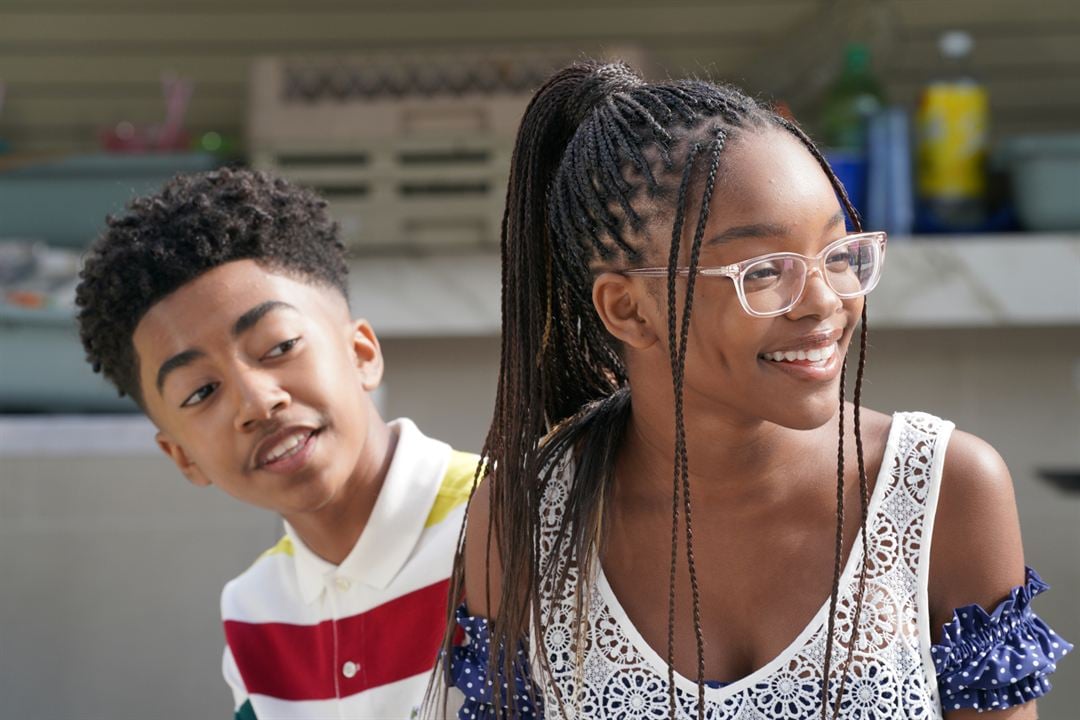 Black-ish : Photo Miles Brown, Marsai Martin