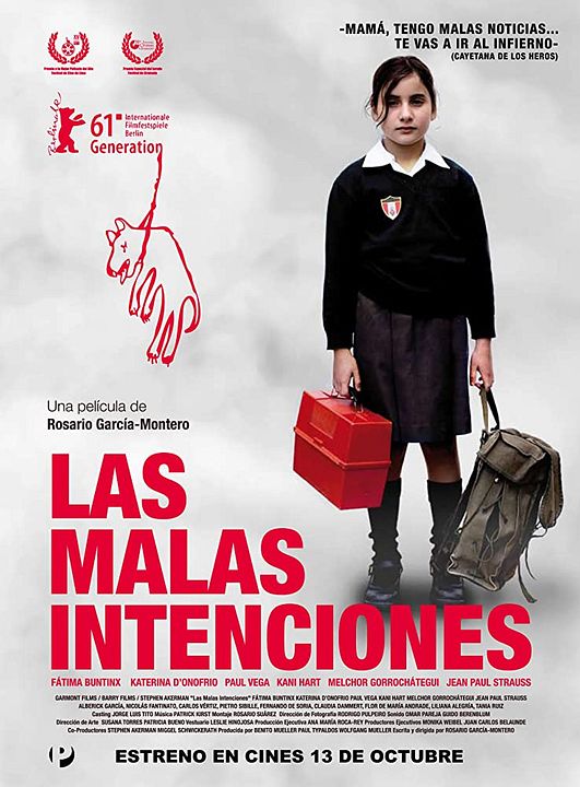 Las malas intenciones : Affiche