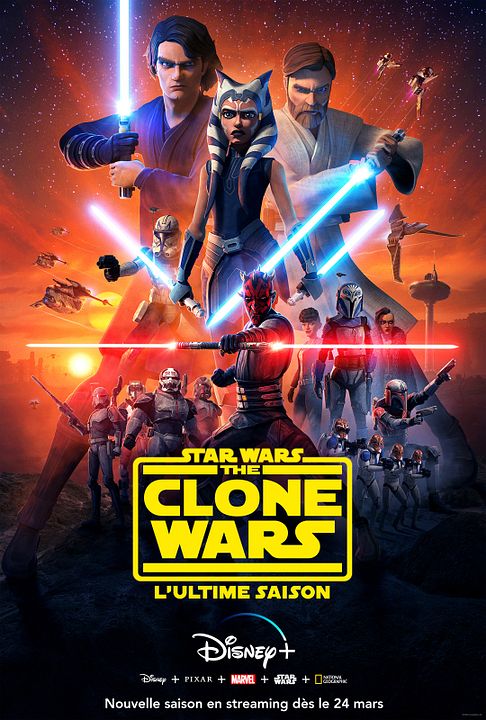 Star Wars: The Clone Wars (2008) : Affiche