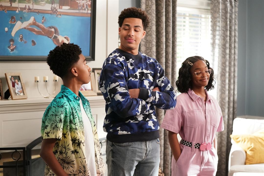 Black-ish : Photo Marcus Scribner, Miles Brown, Marsai Martin