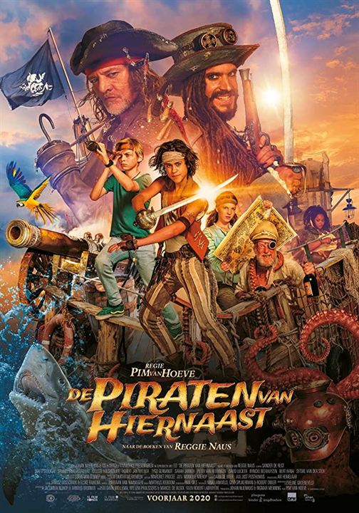 De Piraten van Hiernaast : Affiche