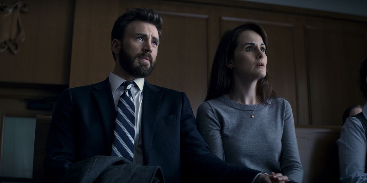 L'affaire Jacob Barber : Photo Michelle Dockery, Chris Evans