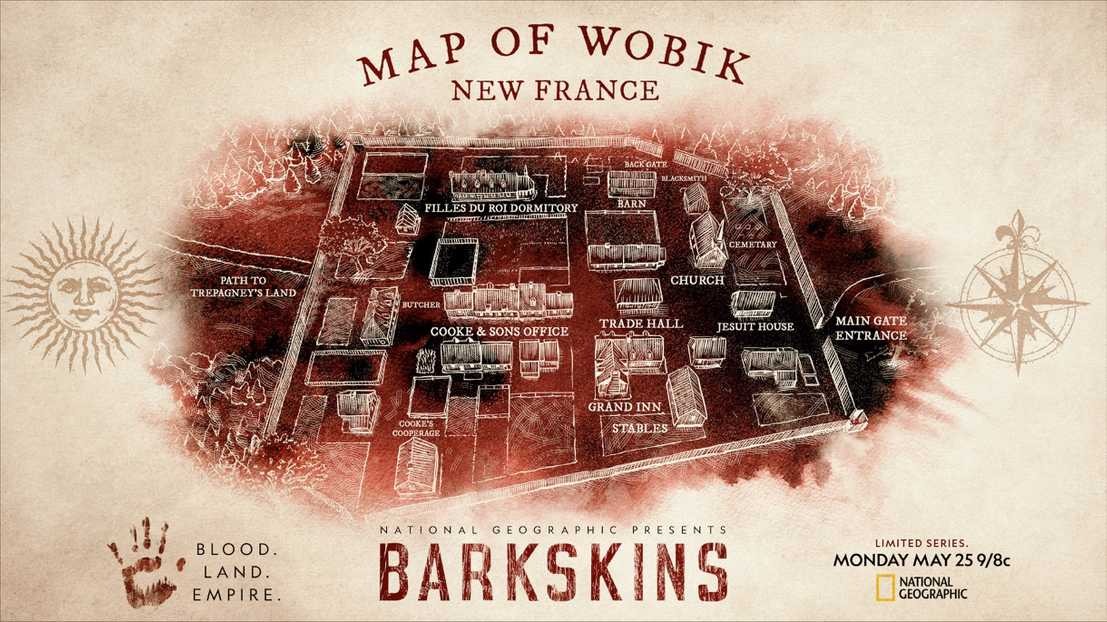 Barkskins : Le sang de la terre : Affiche