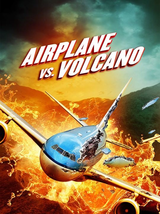 Airplane vs Volcano : Affiche