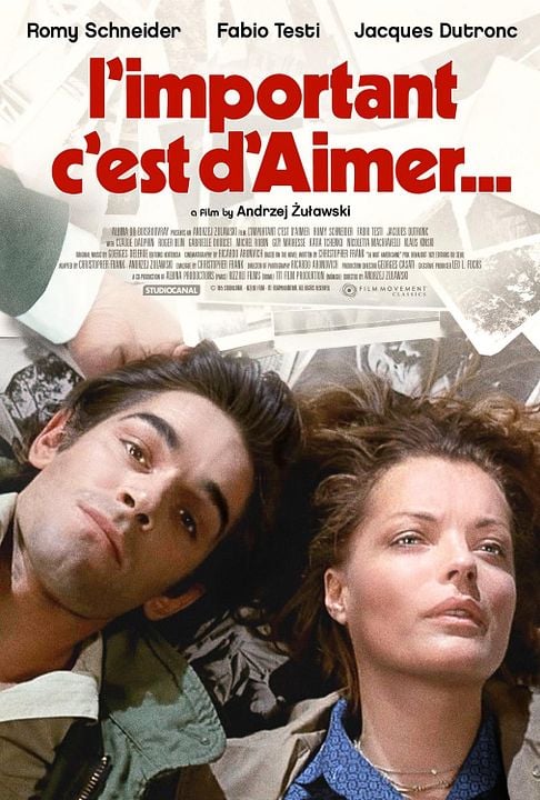 L'important c'est d'aimer : Affiche