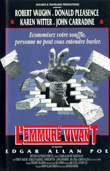 L'Emmuré vivant : Affiche