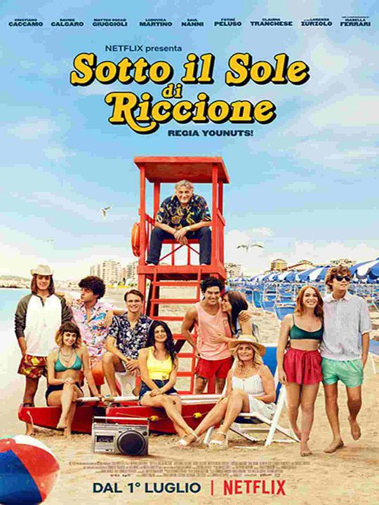 Sous le soleil de Riccione : Affiche