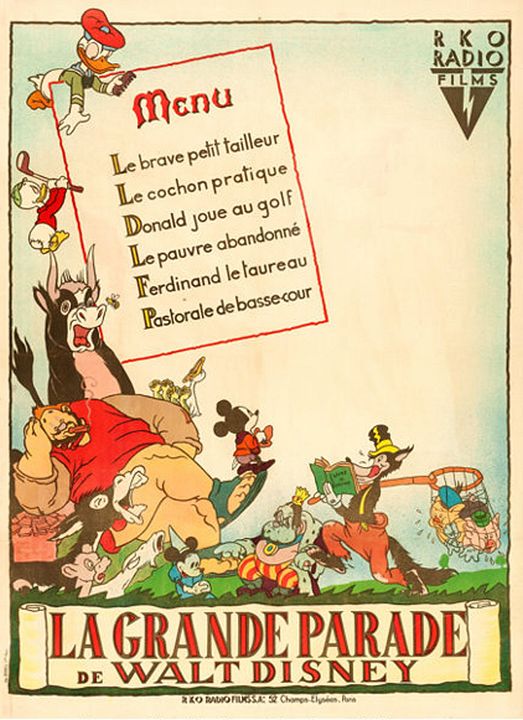 La Grande parade de Walt Disney : Affiche