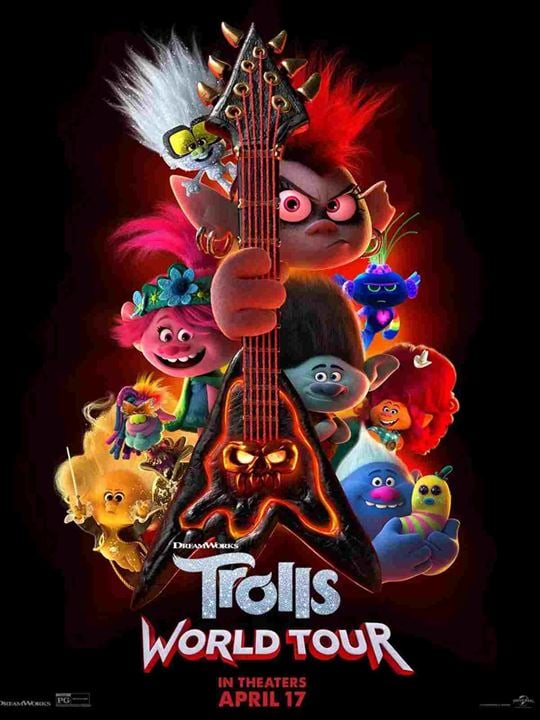 Les Trolls 2 - Tournée mondiale : Affiche