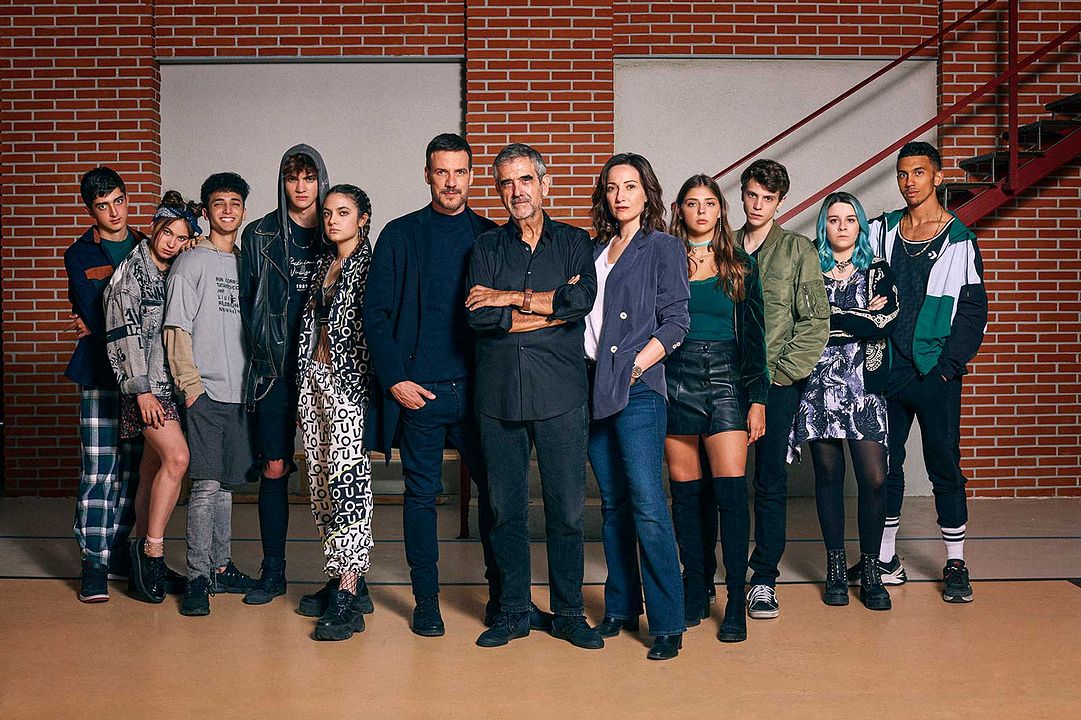 Photo Daniel Grao, Carmen Arrufat, Olaya Caldera, Oriol Cervera, Nourdin Batán