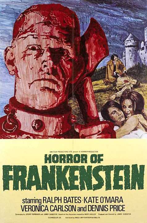 Les Horreurs de Frankenstein : Affiche