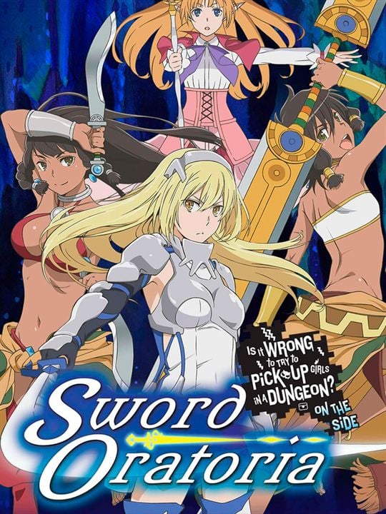 DanMachi : Sword Oratoria : Affiche