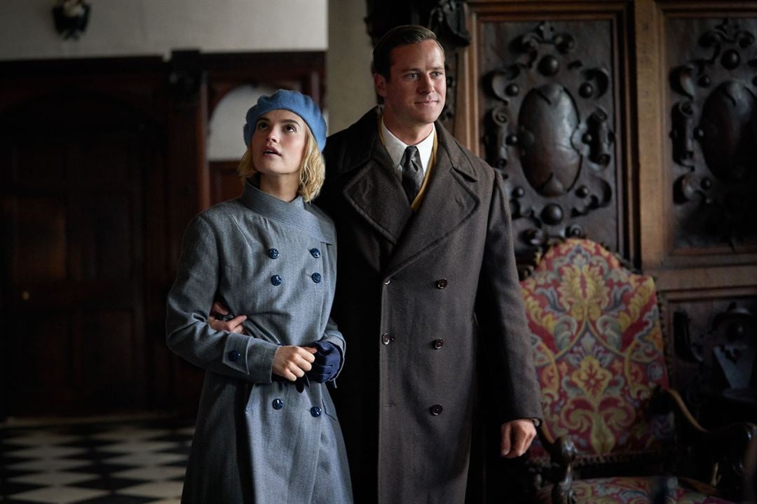 Rebecca : Photo Armie Hammer, Lily James