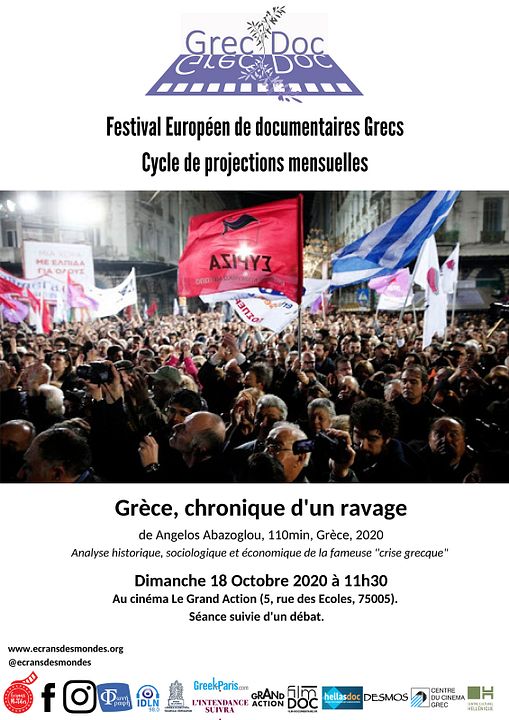Grèce, chronique d'un ravage : Affiche