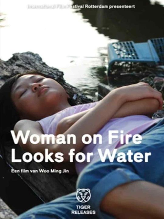 Woman on Fire Looks for Water : Affiche