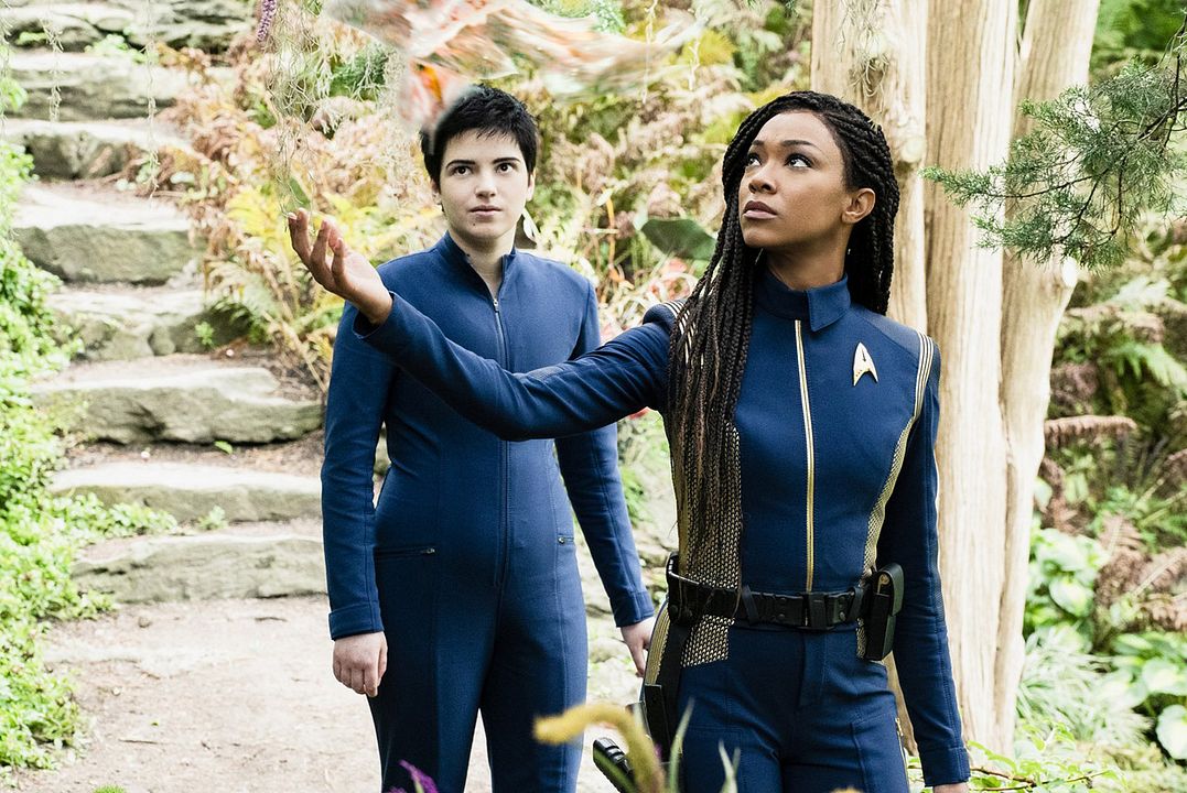 Star Trek: Discovery : Photo Sonequa Martin-Green, Blu del Barrio