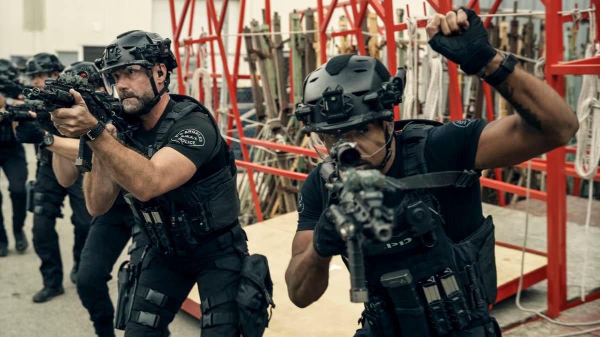 S.W.A.T. (2017) : Photo Shemar Moore, Patrick St. Esprit
