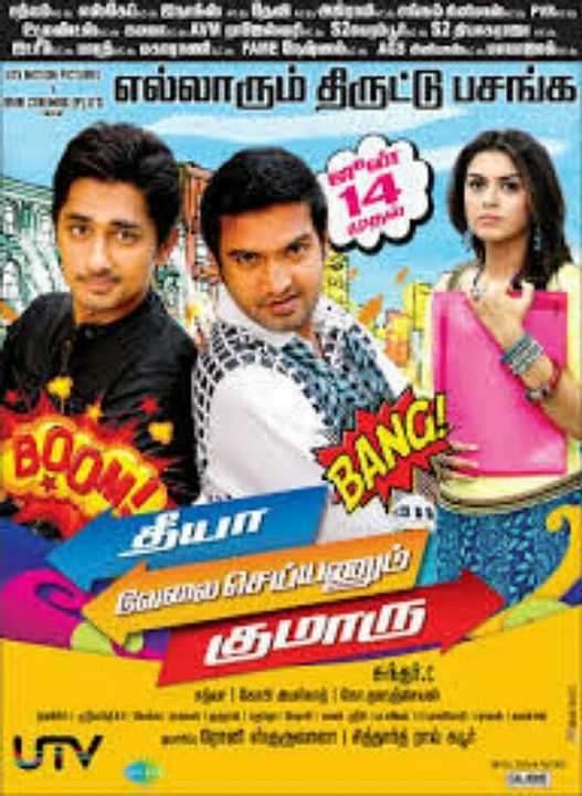 Theeya Velai Seiyyanum Kumaru : Affiche