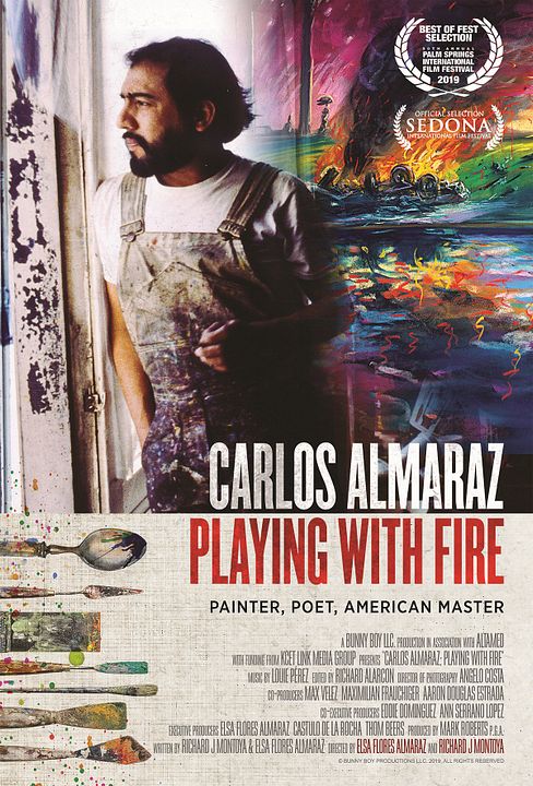 Carlos Almaraz: Playing with Fire : Affiche