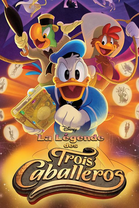 La Légende des Trois Caballeros : Affiche