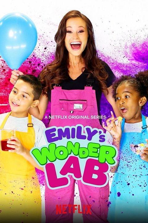 Le super labo d'Emily : Affiche