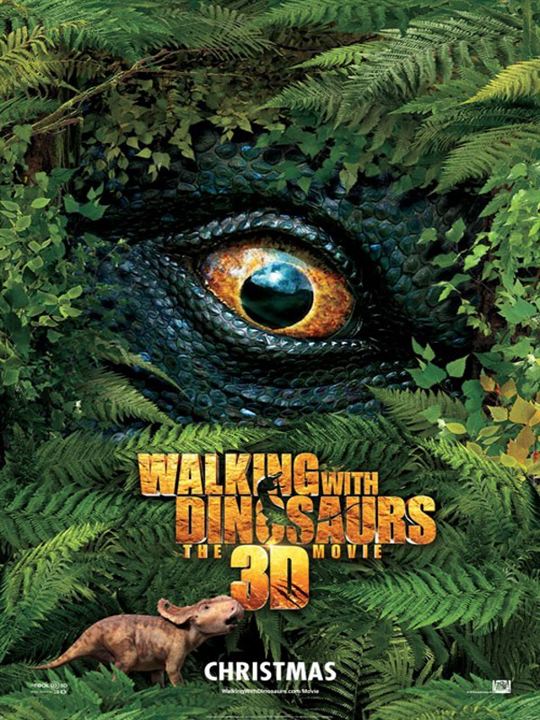 Sur la terre des dinosaures, le film 3D : Affiche
