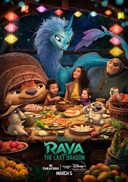 Raya et le dernier dragon : Affiche