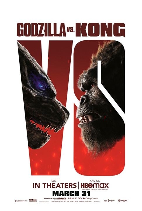 Godzilla vs Kong : Affiche