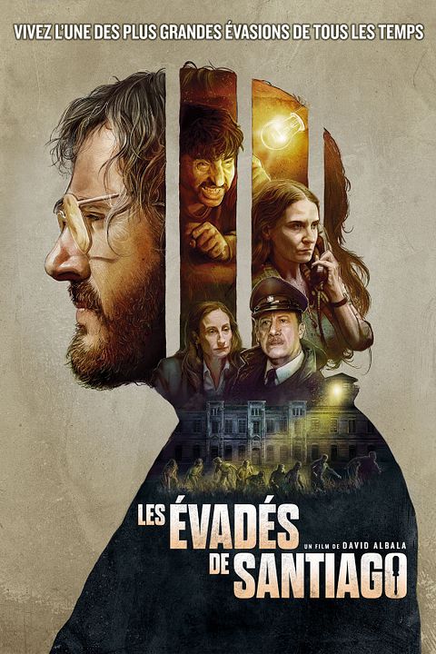 Les Evadés de Santiago : Affiche