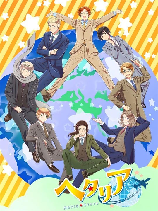 Hetalia World Stars : Affiche