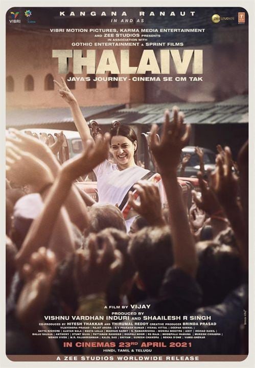 Thalaivi : Affiche