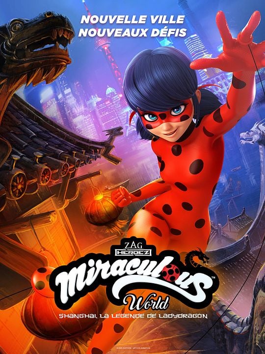 Miraculous World : Shanghai, la légende de Ladydragon : Affiche